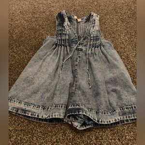 Womens veveret romper size small